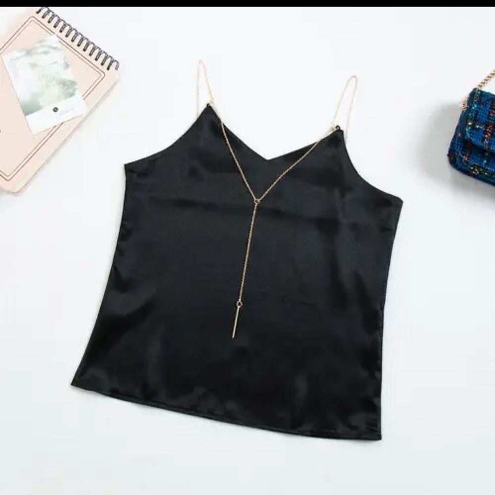 Satin top